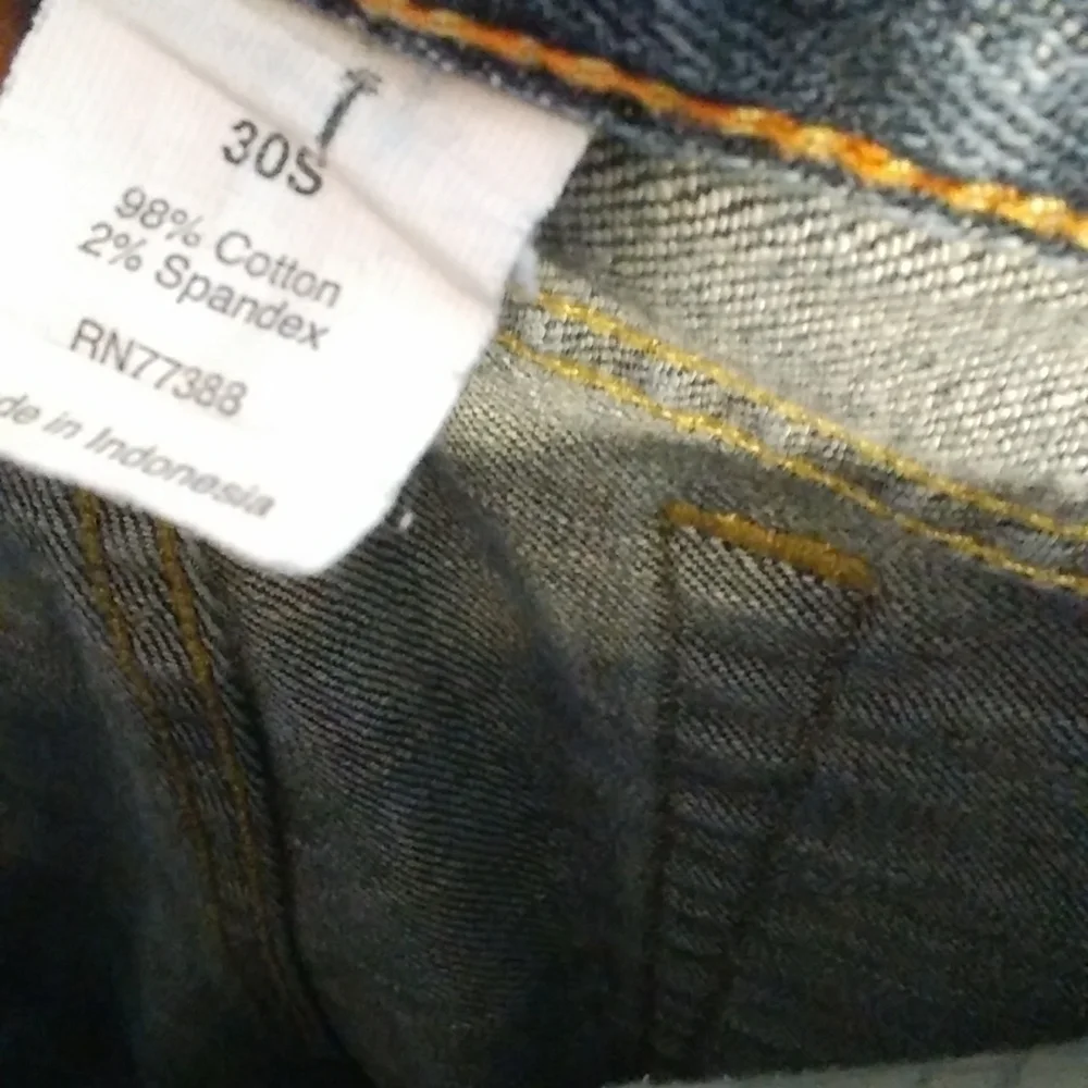 J Crew Basic Matchstick Stretch Womens Blue Denim Capri Jean Pants Size 30